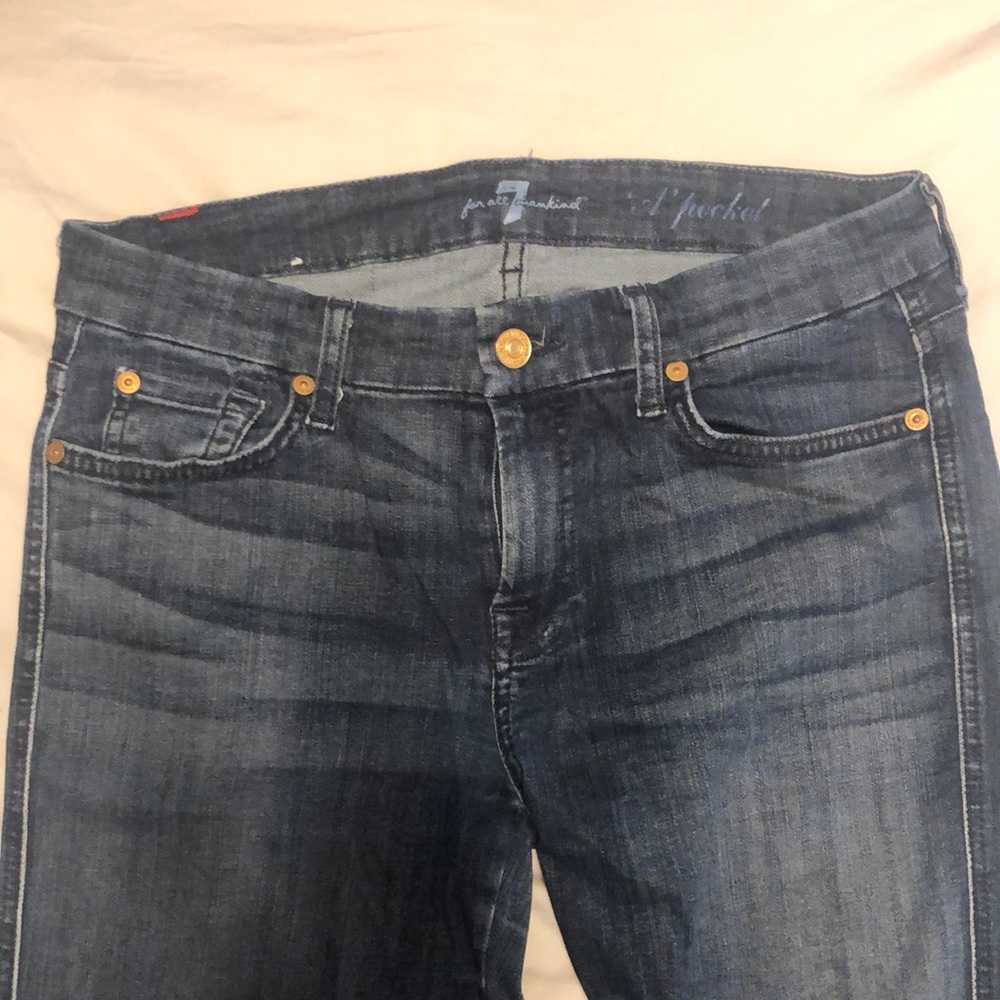 7 For All Mankind A-Pocket Bootcut jeans, size 28